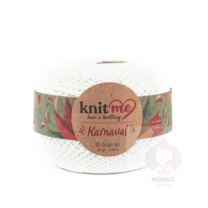 Knit Me Karnaval 0101 K.Beyaz